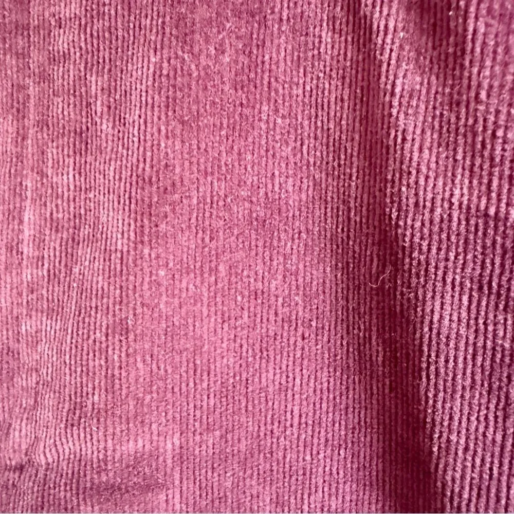 Evan Picone Stretch Purple Straight Leg Corduroy Pants Womens Size 16